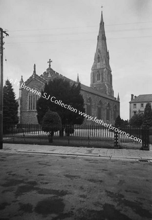 CHURCH FROM STREET (HOUSES REMOVED)